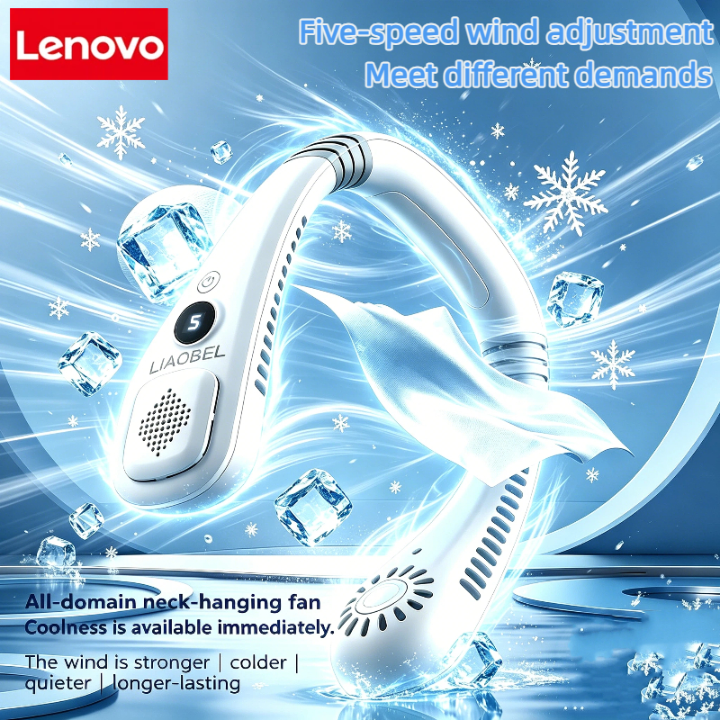 Usb Fan Silent - Lenovo Neck Bladeless Fan Mini Ultra