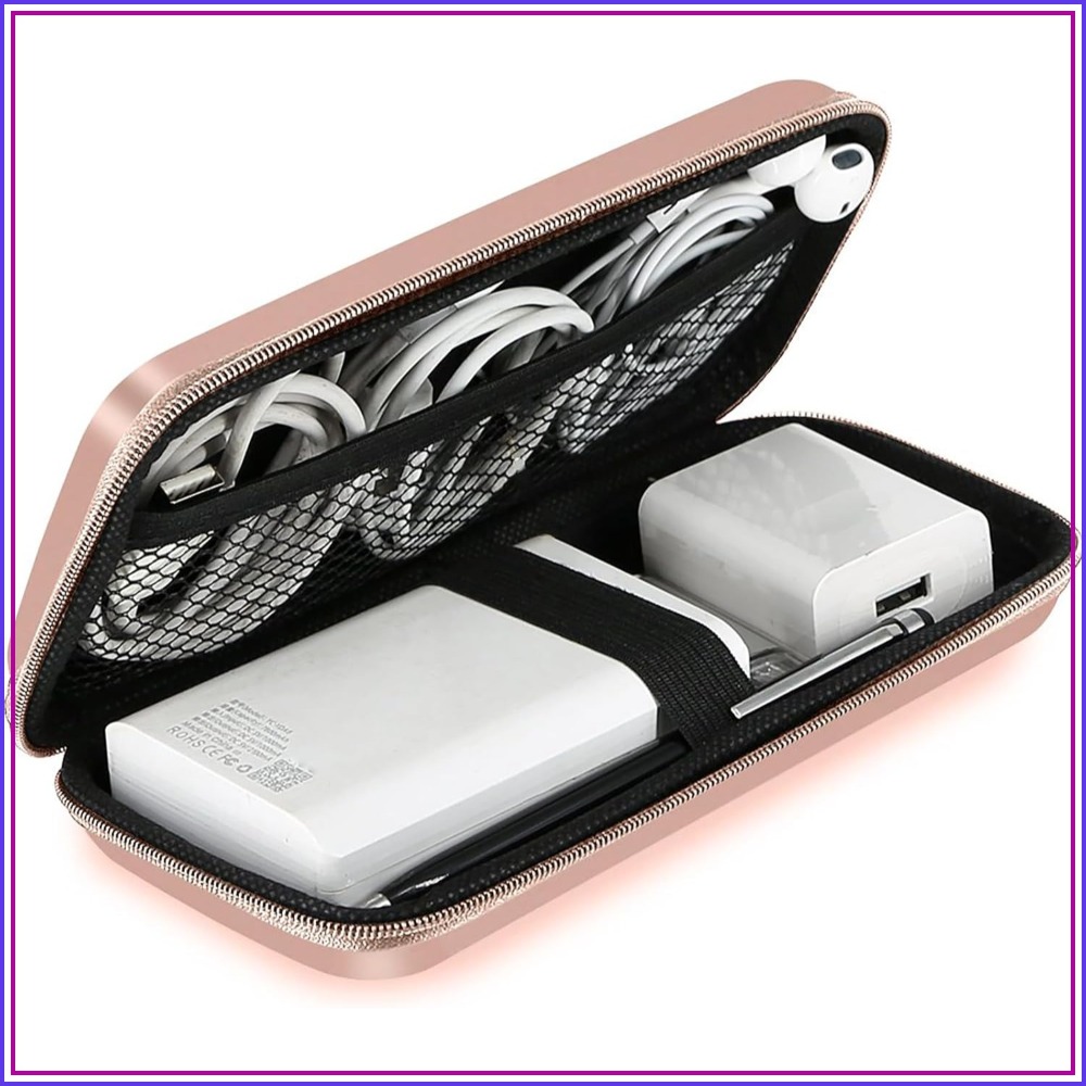 Tech Accessories Travel - Travel Essential Electronics Organizer Pouch Charger