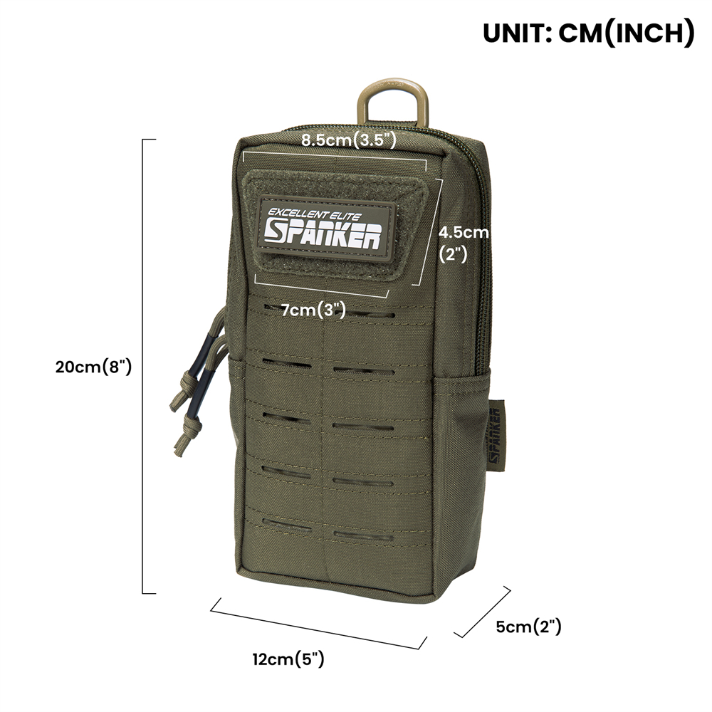 Tactical Molle Waist Bag Outdo - مراجعة Tech Accessories Pouch وسعره