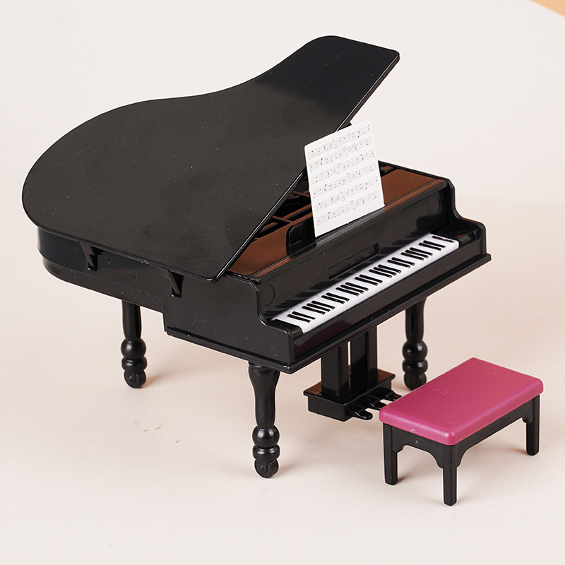 1:12 Dollhouse Miniature Piano - مراجعة Tech Home Accessories وسعره