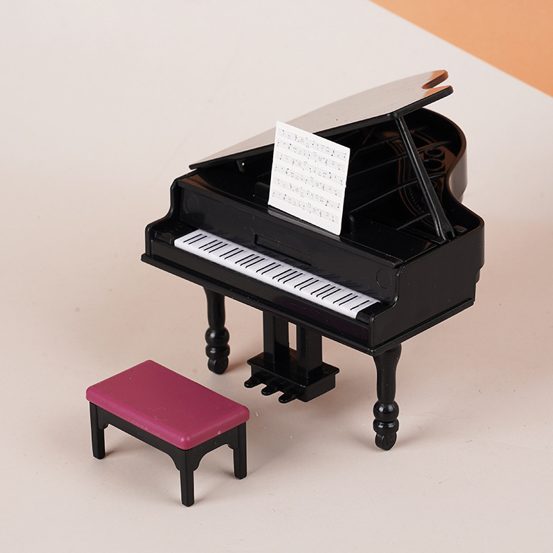 1:12 Dollhouse Miniature Piano - مراجعة Tech Home Accessories وسعره