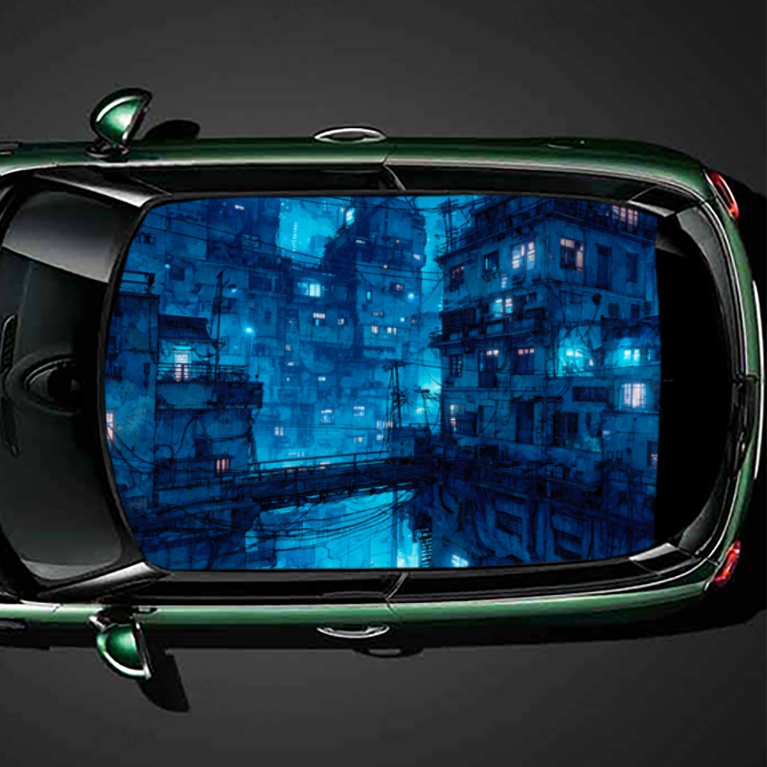 Futuristic Blue Cyberpunk Tech - مراجعة Tech Accessories For Car وسعره