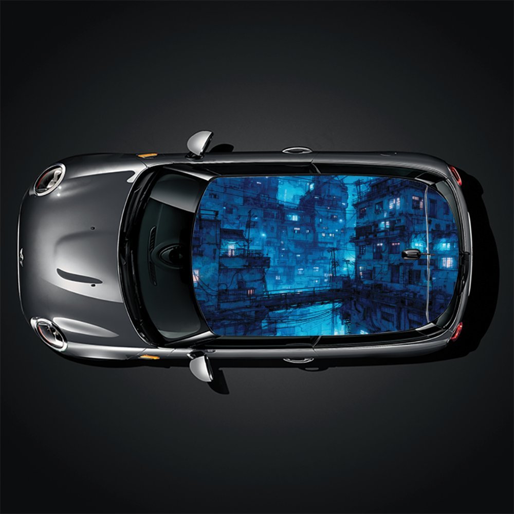 Futuristic Blue Cyberpunk Tech - مراجعة Tech Accessories For Car وسعره