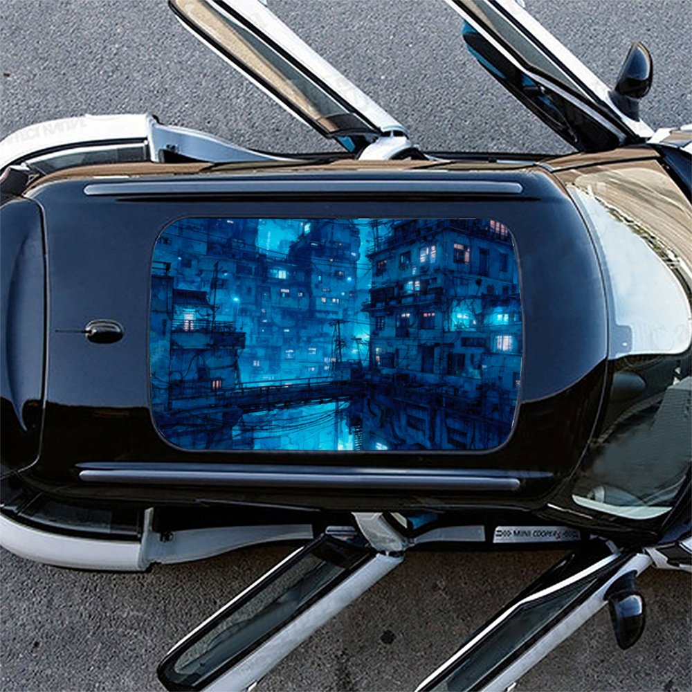 Futuristic Blue Cyberpunk Tech - مراجعة Tech Accessories For Car وسعره