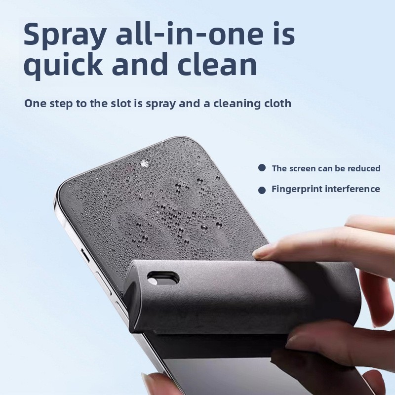 2 in 1 Spray Cleaner Wipe for  - مراجعة Screen Cleaner Spray وسعره