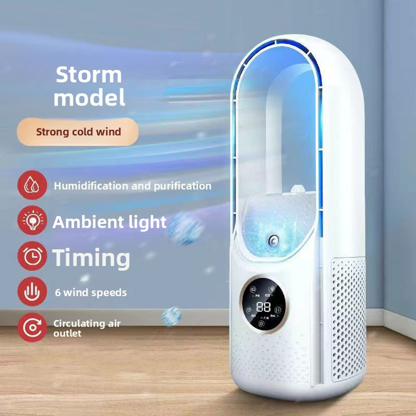 Portable USB Air Cooler Leafle - مراجعة Usb Fan Silent وسعره