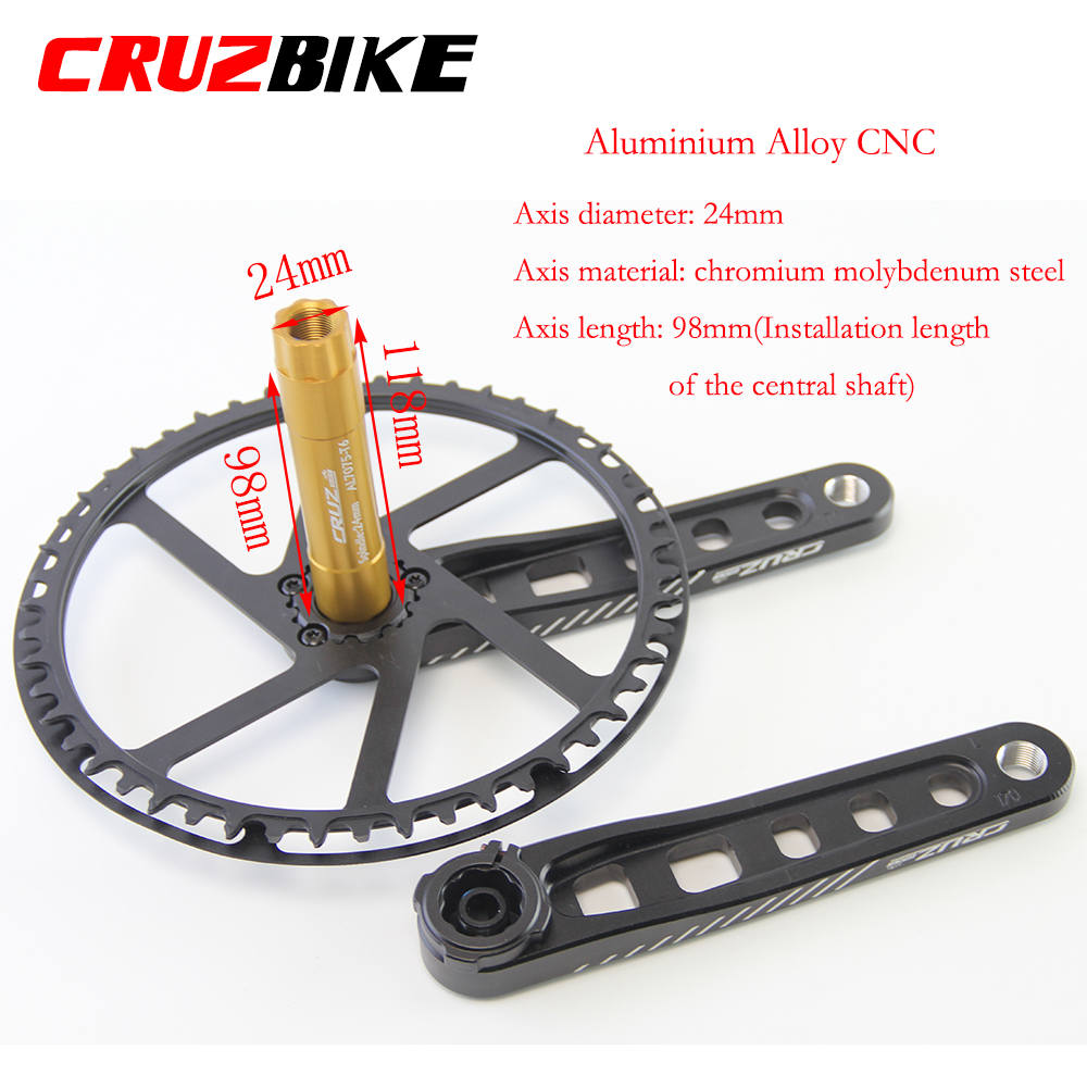 CRUZbike Folding Bike Crankset - مراجعة Tech Bike Accessories وسعره