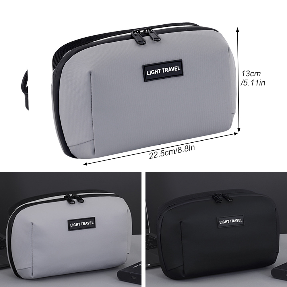 1PCS Travel Tech Pouch,Waterpr - مراجعة Tech Accessories Travel Bag وسعره