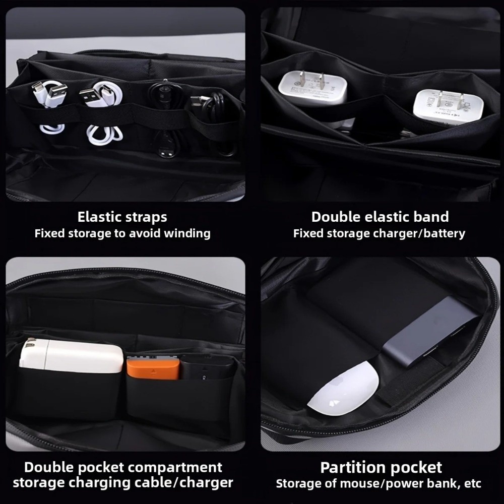 Portable Data Cable Storage Ba - مراجعة Tech Accessories Travel Bag وسعره