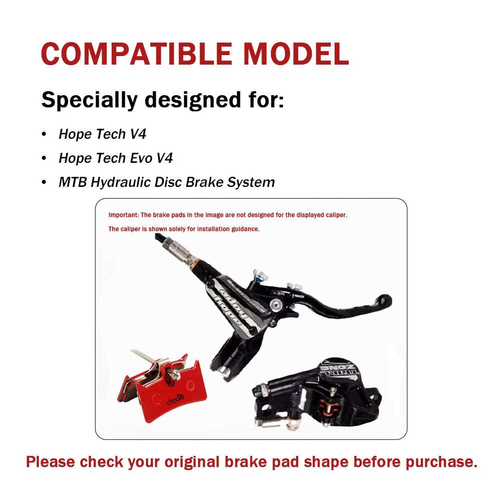 MTB Hydraulic Disc Brake Pads  - مراجعة Tech Bike Accessories وسعره