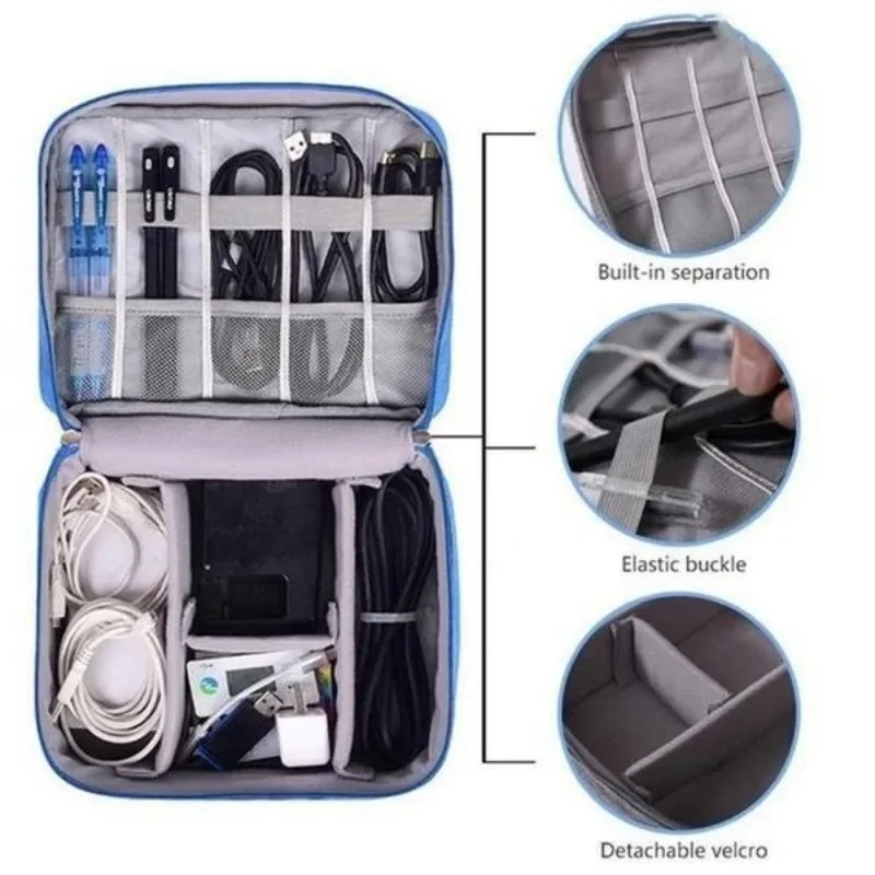 Electronics Organizer Travel C - مراجعة Tech Accessories Travel وسعره