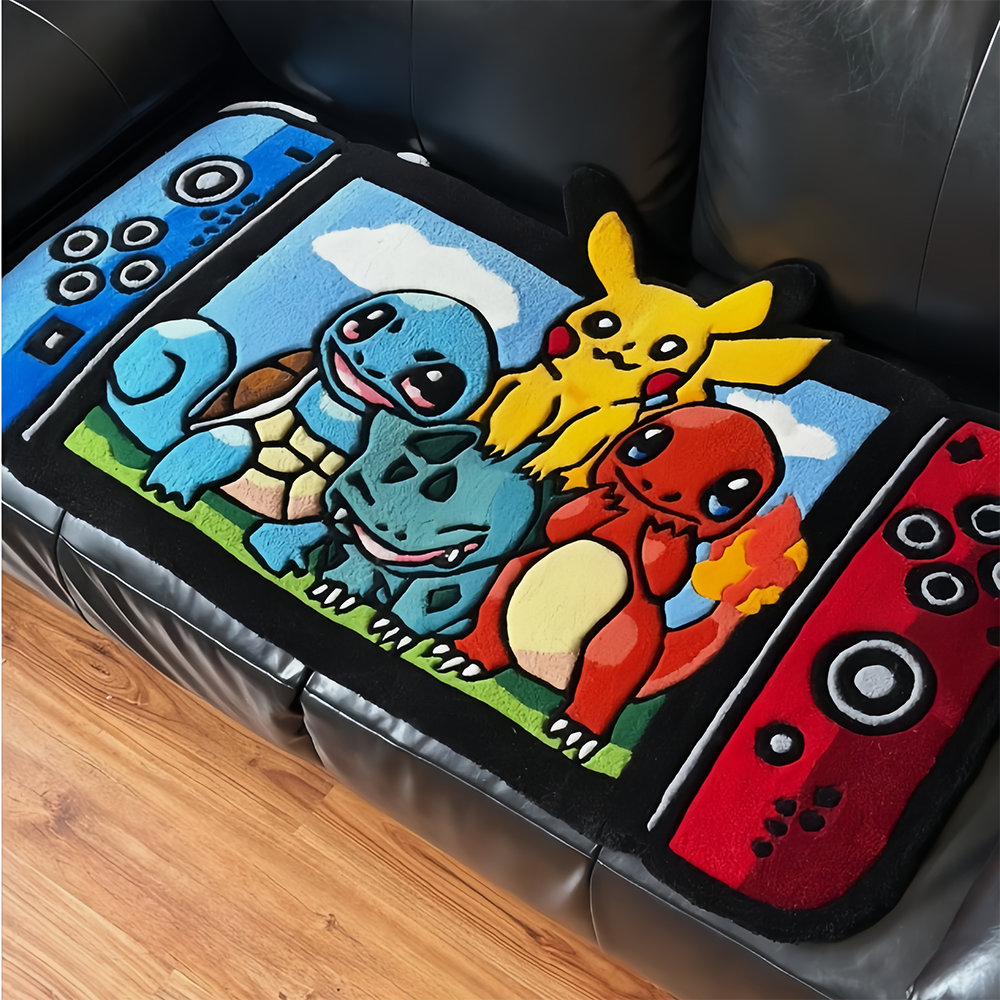 Anime Cute Pokemon Switch Rug  - مراجعة Tech Home Accessories وسعره