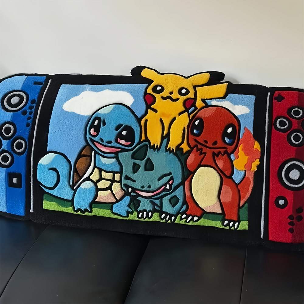 Anime Cute Pokemon Switch Rug  - مراجعة Tech Home Accessories وسعره