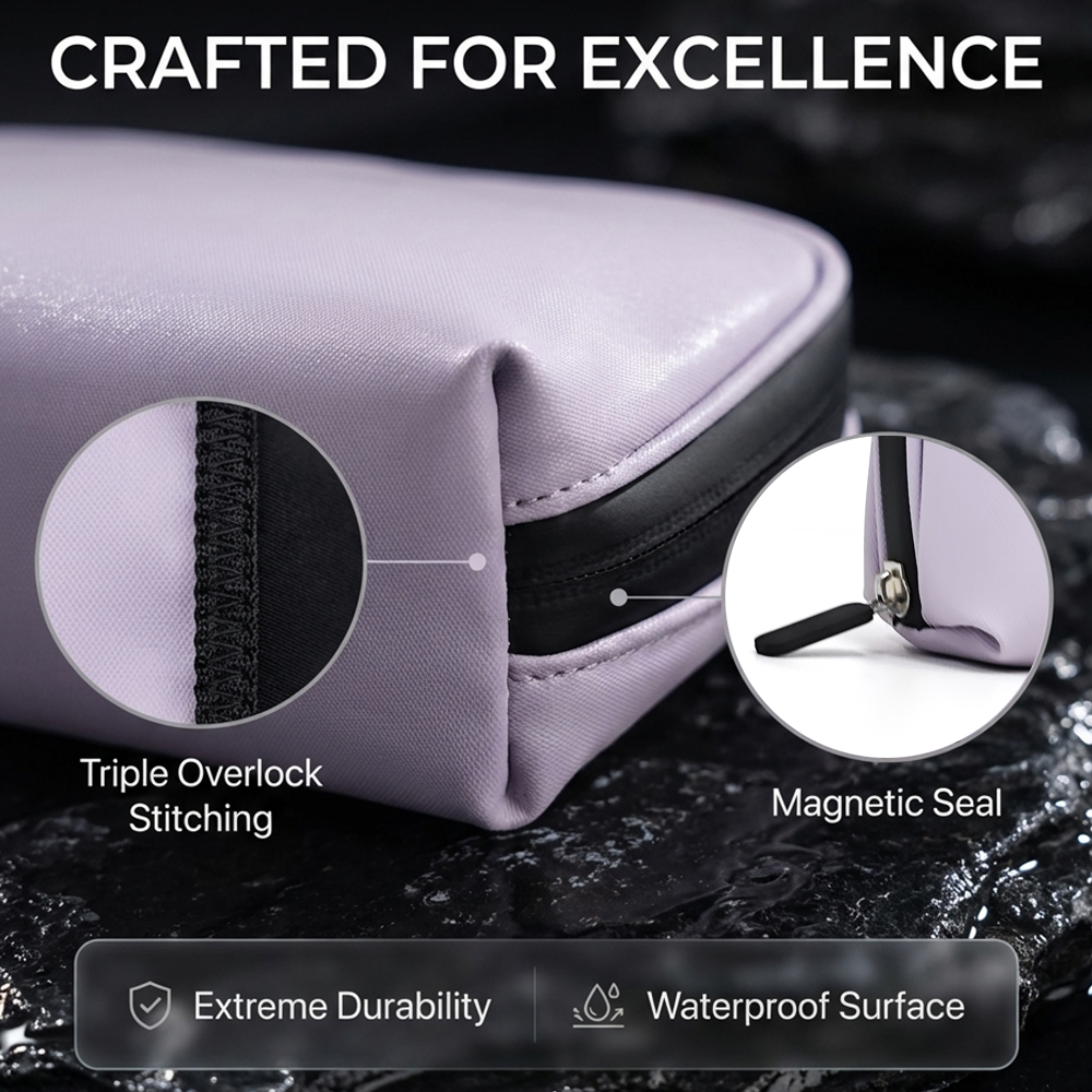 Tech Organizer Bag Portable El - مراجعة Tech Accessories Travel Bag وسعره