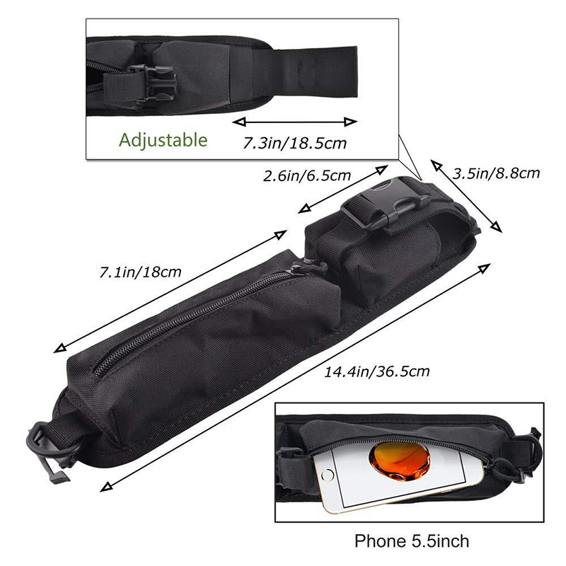 Tactical Backpack Shoulder Str - مراجعة Tech Accessories Pouch وسعره
