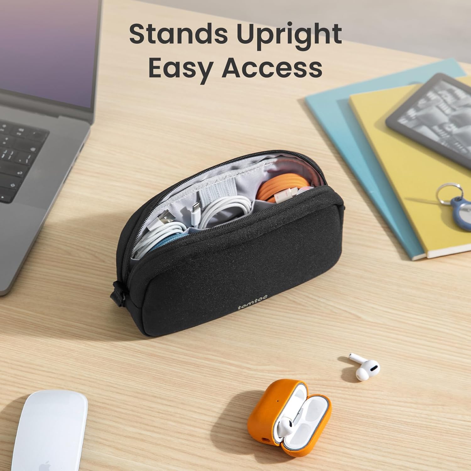 Electronics Organizer Travel C - مراجعة Tech Accessories Travel Bag وسعره