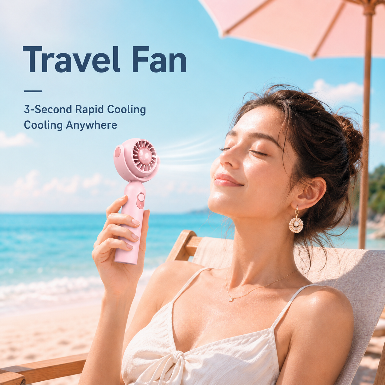 Portable Handheld Fan, Foldabl - مراجعة Usb Fan Silent وسعره