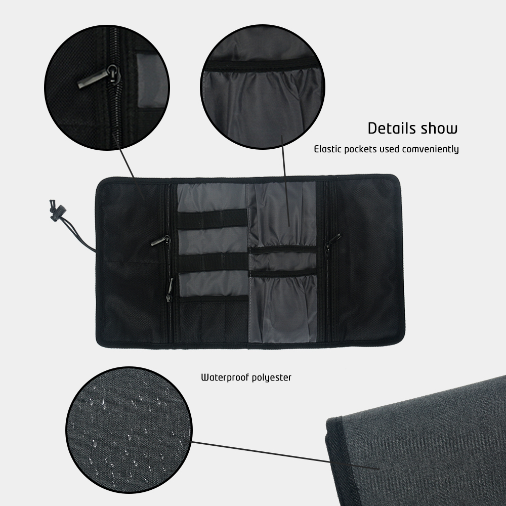 Travel Cable Storage Bag，Elect - مراجعة Tech Accessories Travel Bag وسعره