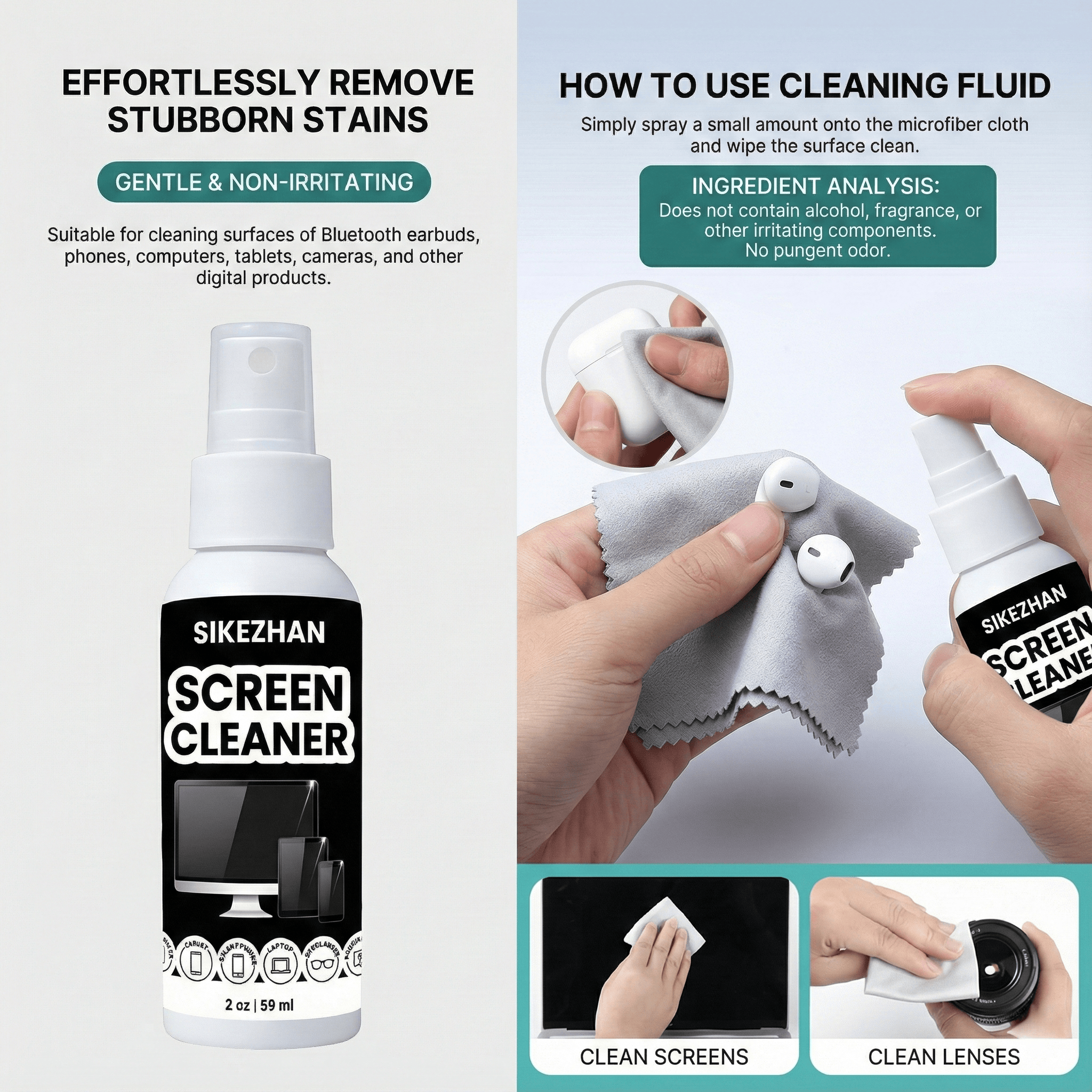 All-in-1 Electronics Cleaning  - مراجعة Screen Cleaner Spray وسعره