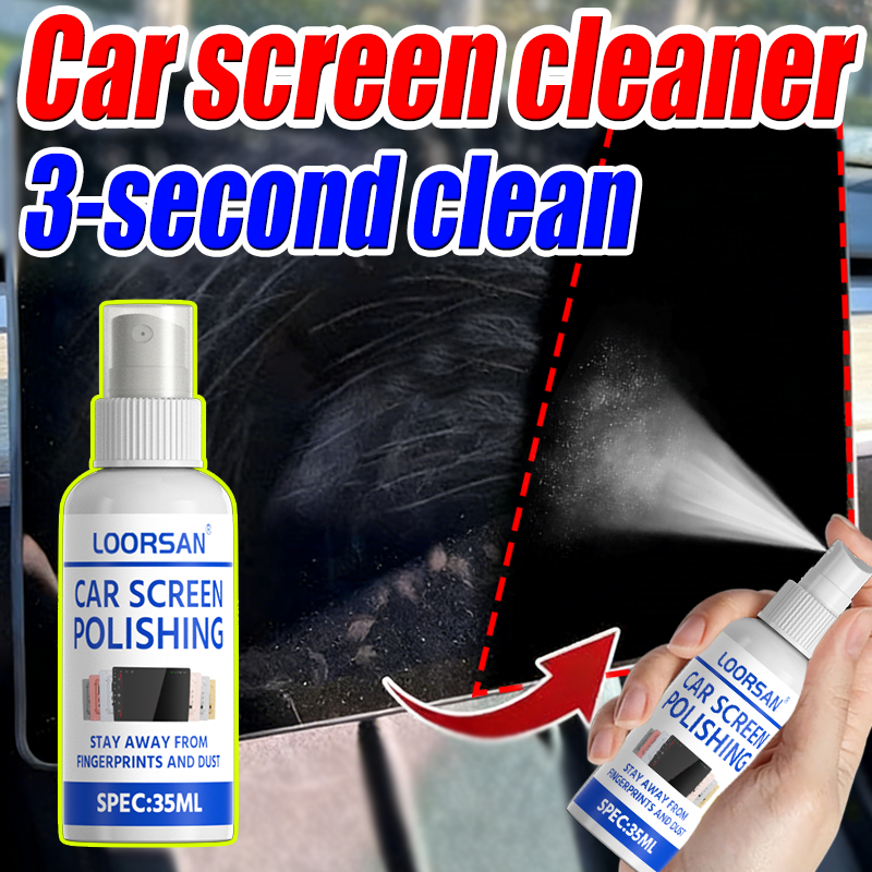 LOORSAN Professional Car Scree - مراجعة Screen Cleaner Spray وسعره