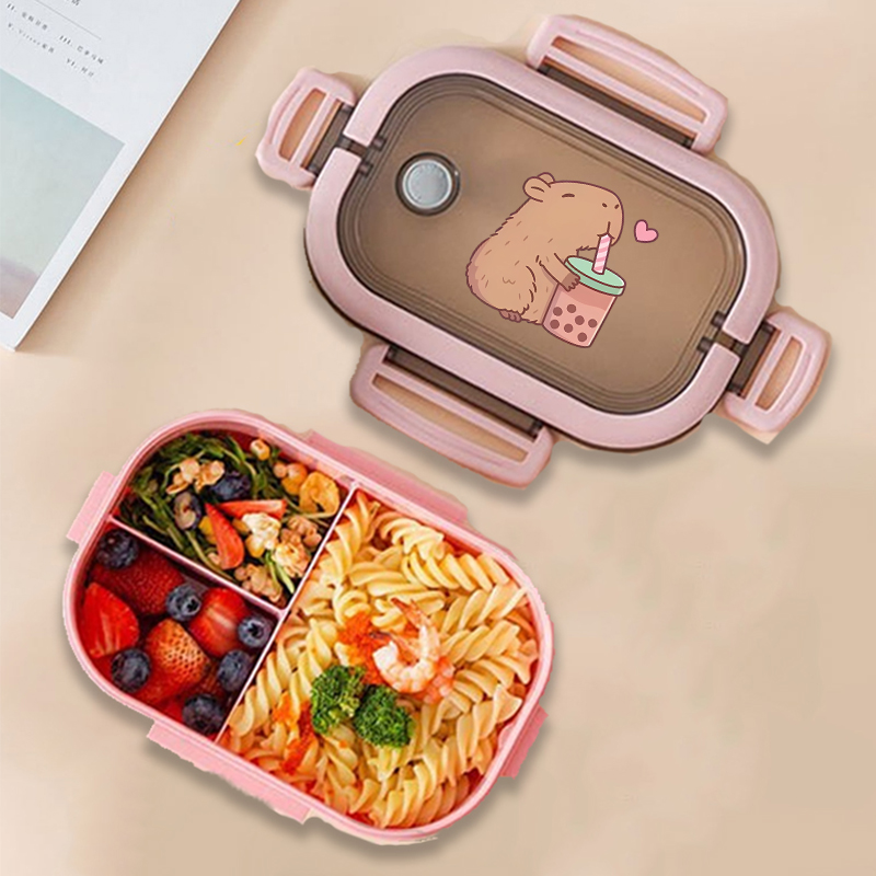 Capybara Bento Lunch Box Anime - مراجعة Tech Home Accessories وسعره