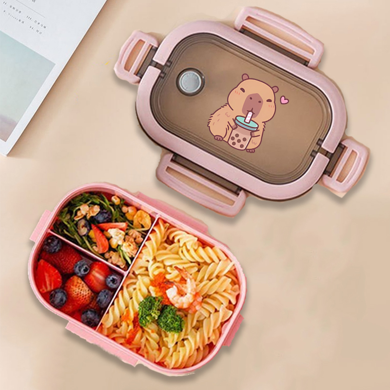 Capybara Bento Lunch Box Anime - مراجعة Tech Home Accessories وسعره