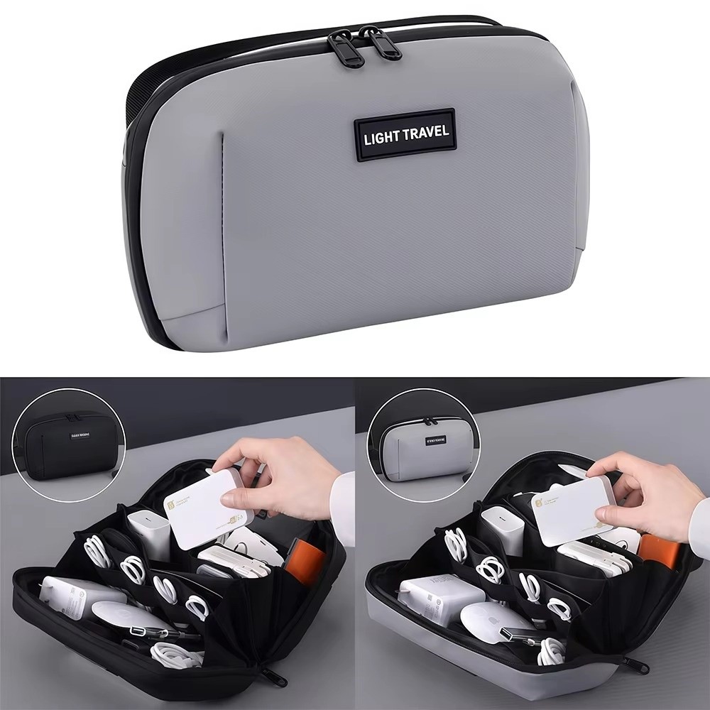 Portable Data Cable Storage Ba - مراجعة Tech Accessories Travel Bag وسعره