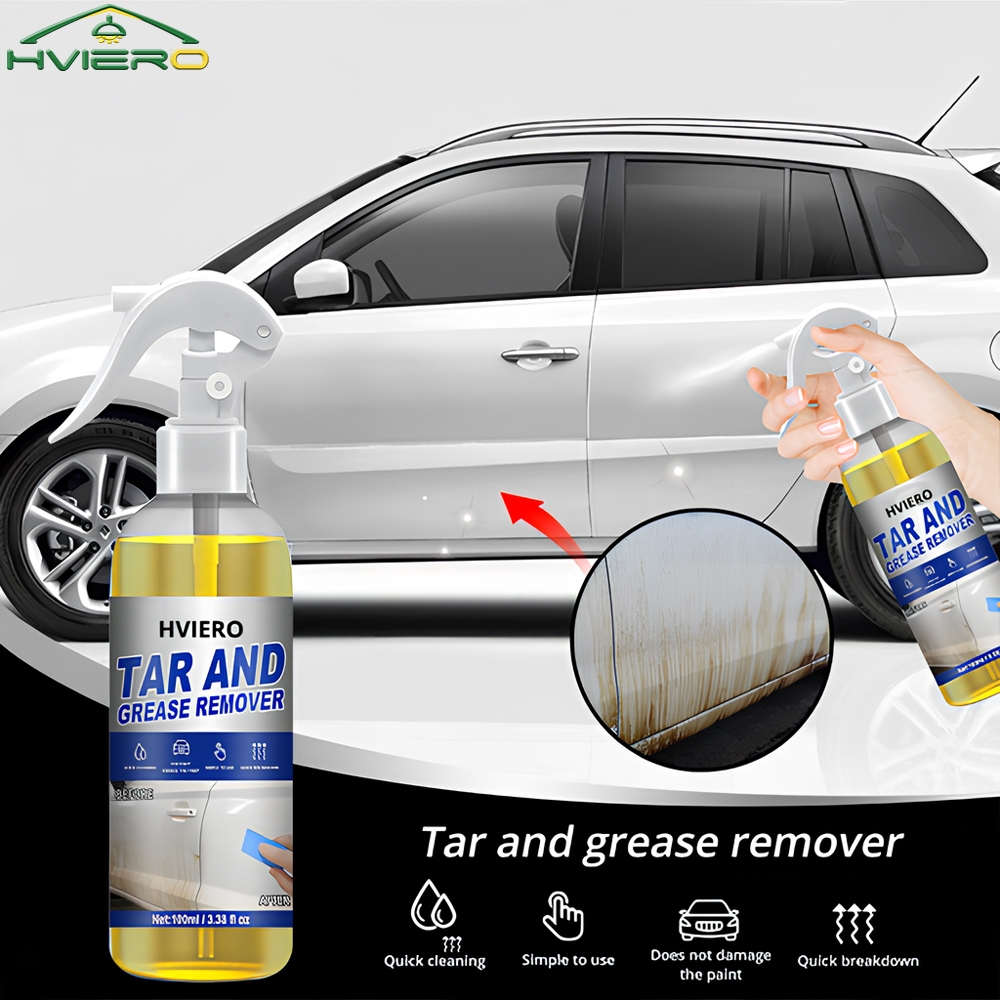 100ml Car Oil Tar Remover Solv - مراجعة Screen Cleaner Spray وسعره