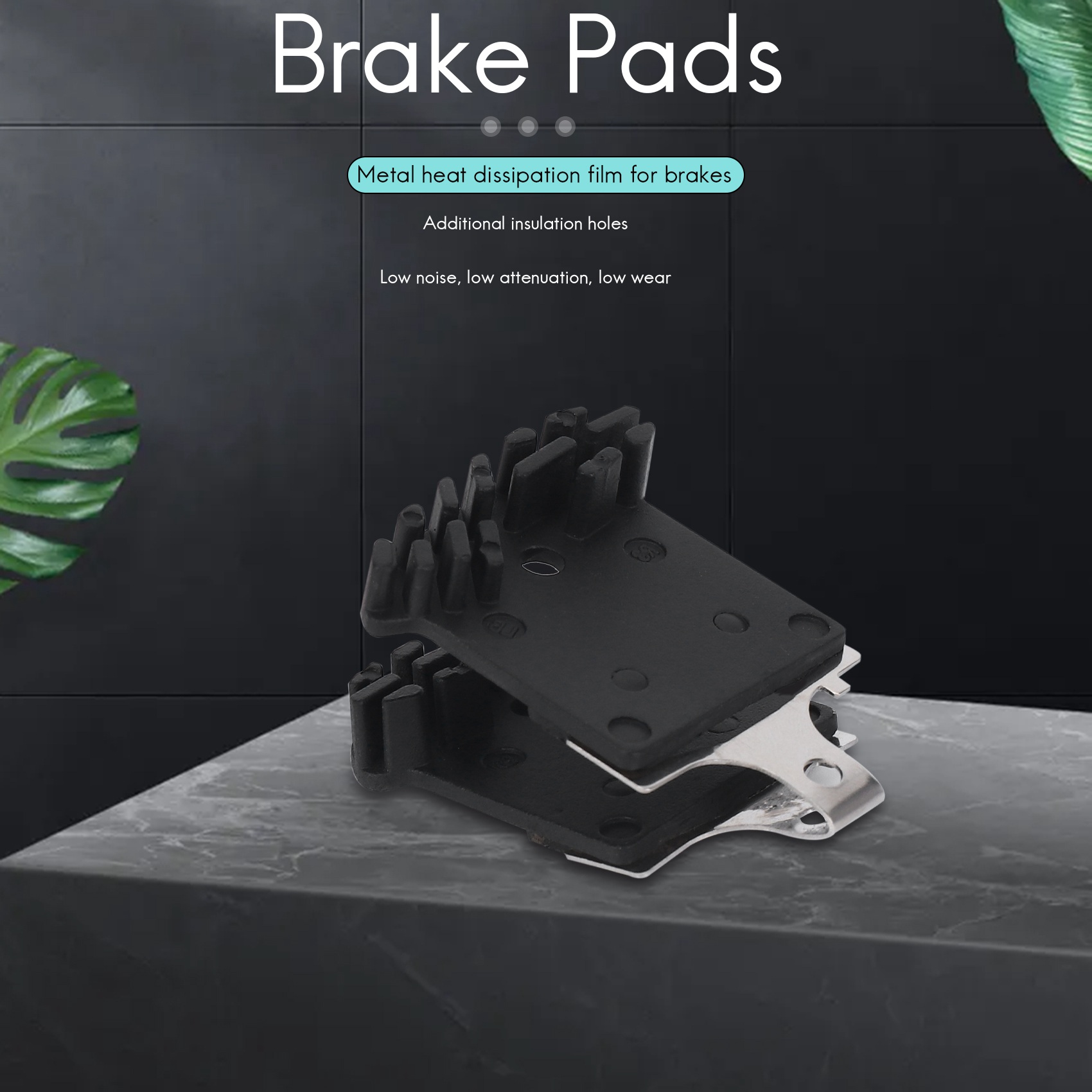 Brake Pads Hydraulic Disc Brak - مراجعة Tech Bike Accessories وسعره