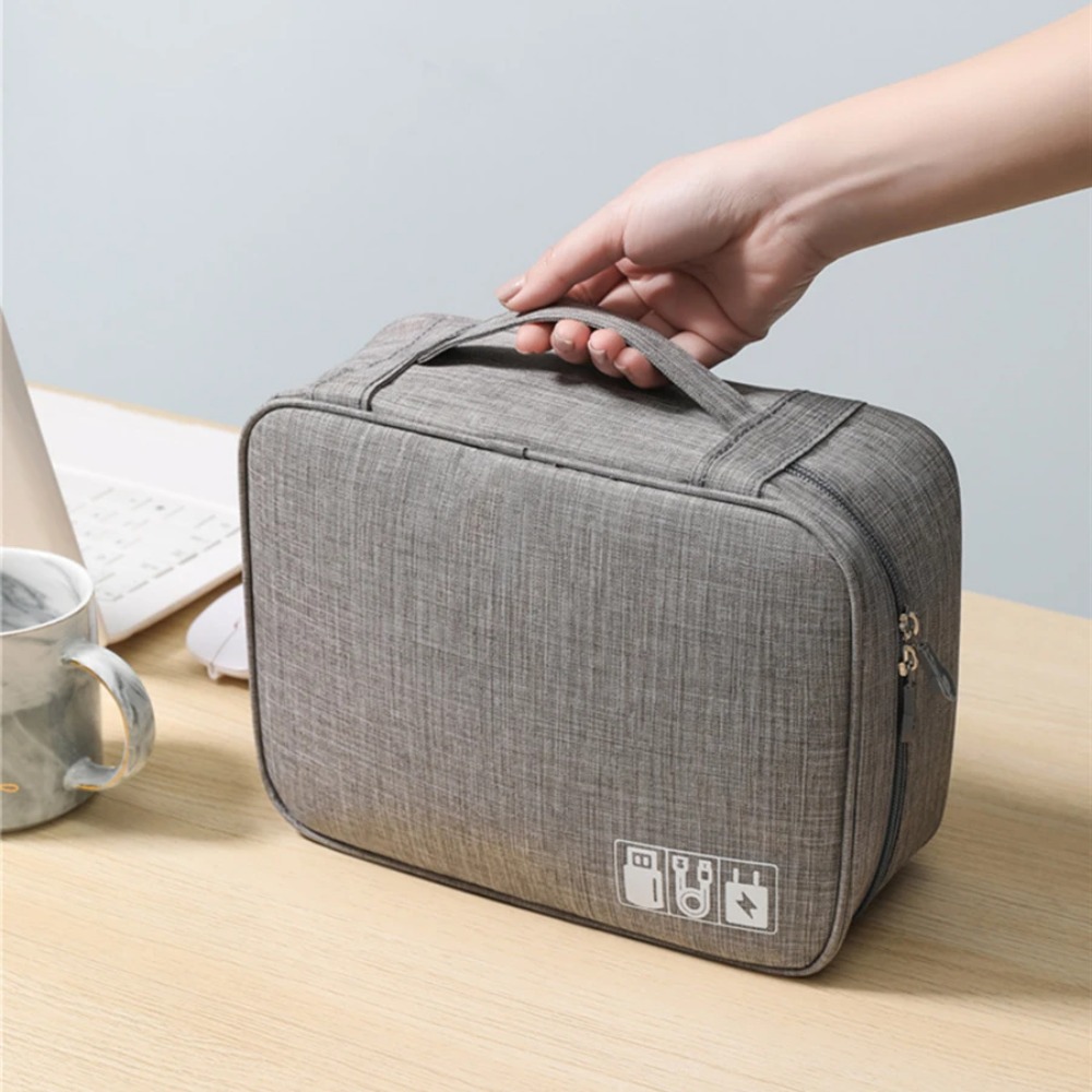 Portable Travel Electronics Ca - مراجعة Tech Accessories Travel Bag وسعره