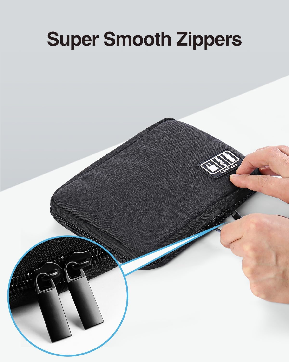 Travel Cable Organizer Bag, Fl - مراجعة Tech Accessories Travel وسعره