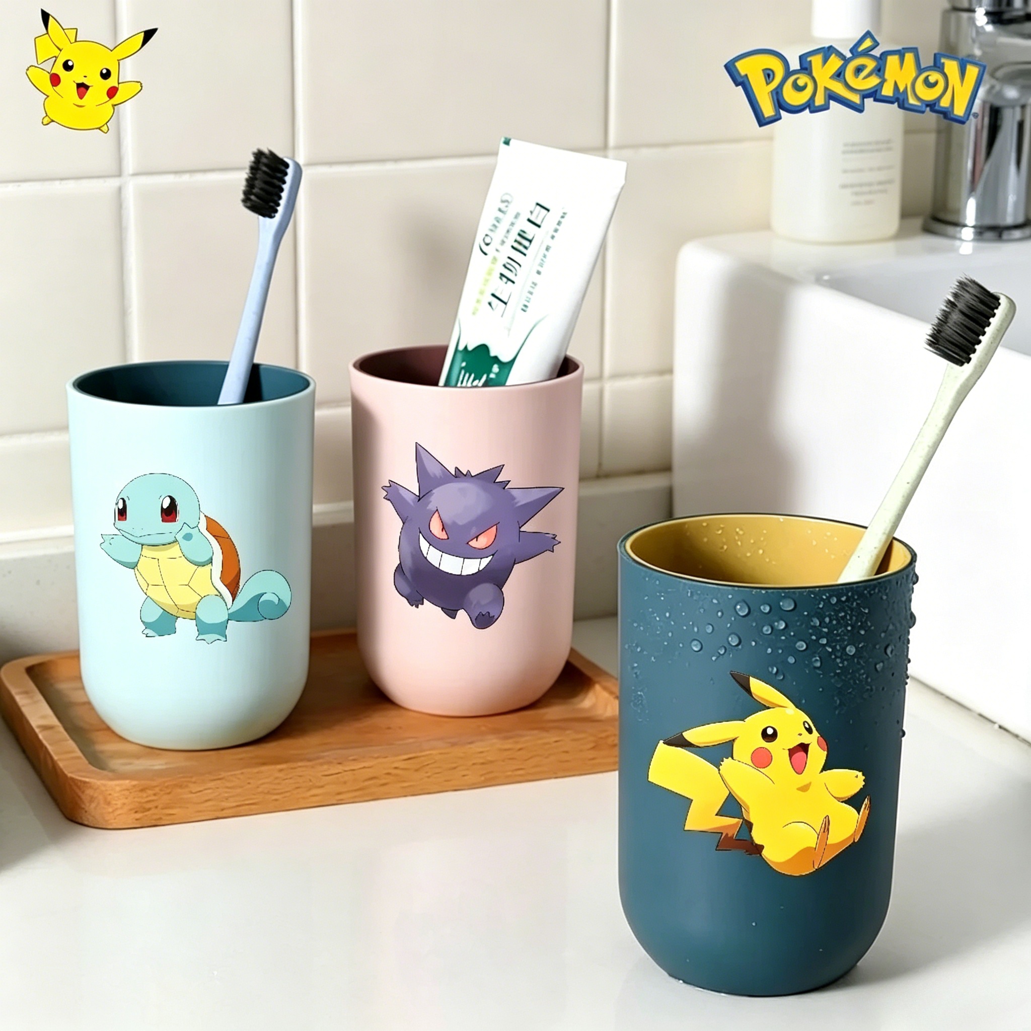 Cartoon Pokemon Bathroom Tumbl - مراجعة Tech Home Accessories وسعره