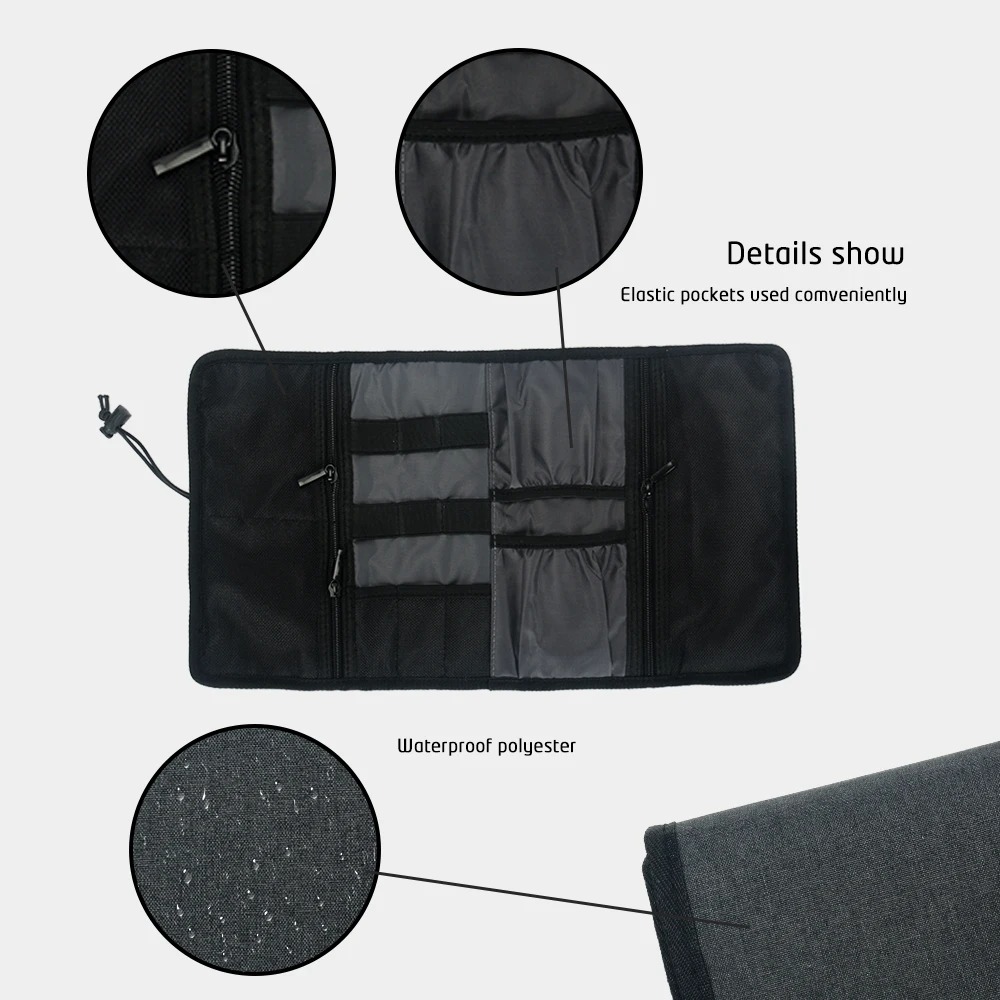 Electronic Organizer Cord Pouc - مراجعة Tech Accessories Travel Bag وسعره
