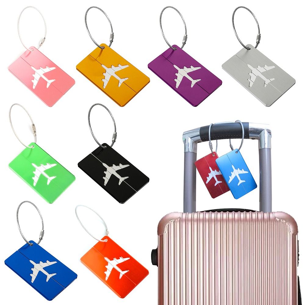 Aluminium Travel Luggage Tags  - مراجعة Tech Accessories Travel وسعره