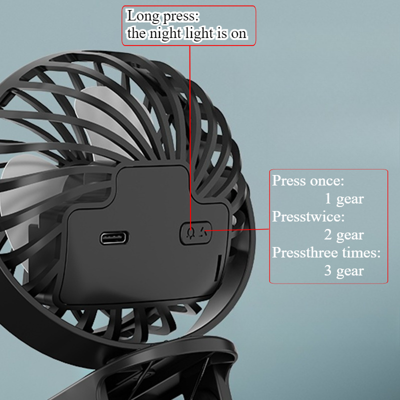 1pc 360° Adjustable USB Clip o - مراجعة Usb Fan Silent وسعره