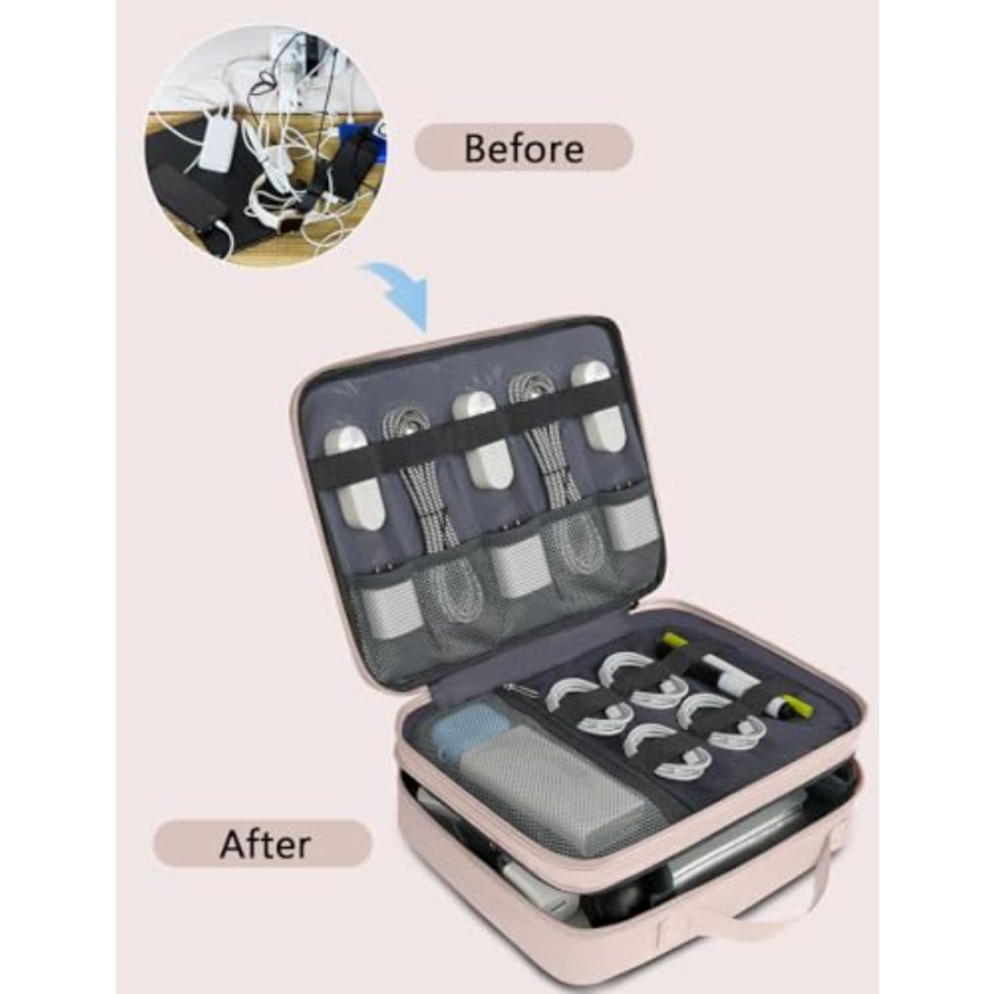 Travel Cord Organizer for Wome - مراجعة Tech Accessories Travel وسعره