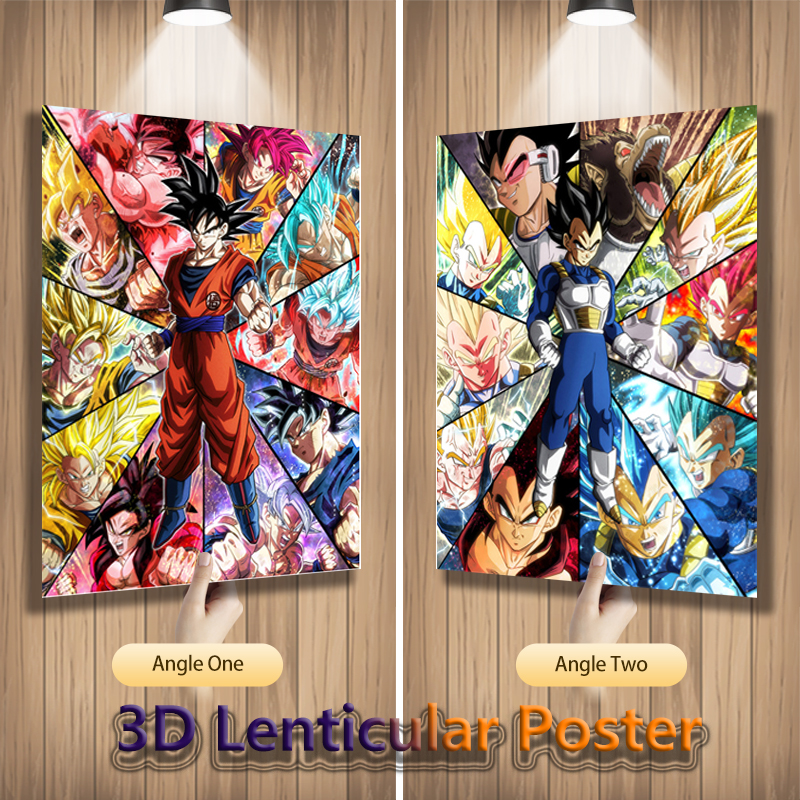 Anime 3D Lenticular Posters Fl - مراجعة Tech Home Accessories وسعره