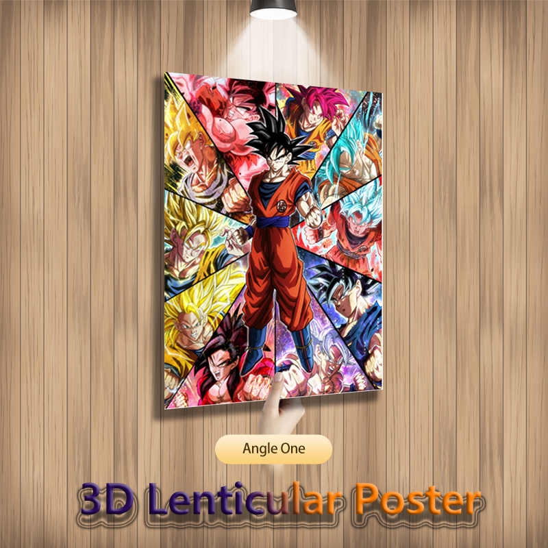 Anime 3D Lenticular Posters Fl - مراجعة Tech Home Accessories وسعره