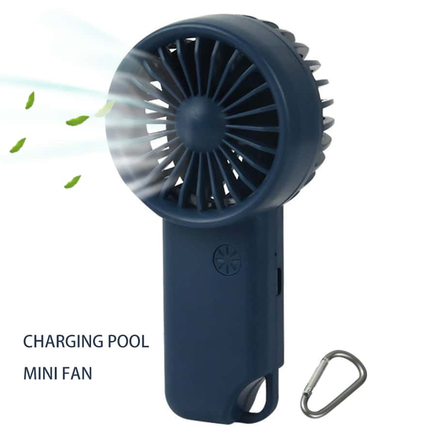 1pc Handheld Clip-On Rechargea - مراجعة Usb Fan Silent وسعره