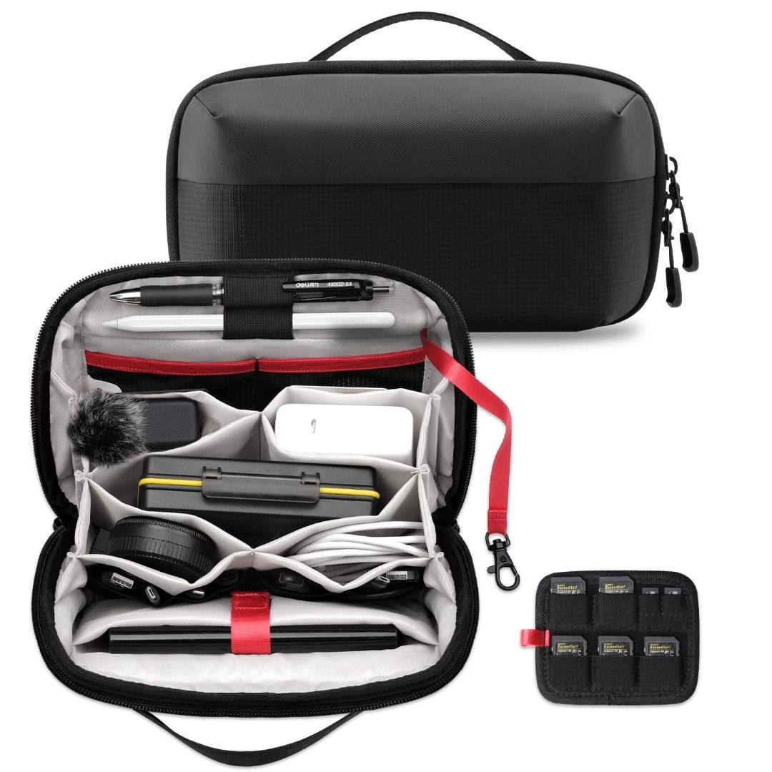Electronic Organizer Travel Ca - مراجعة Tech Accessories Travel Bag وسعره