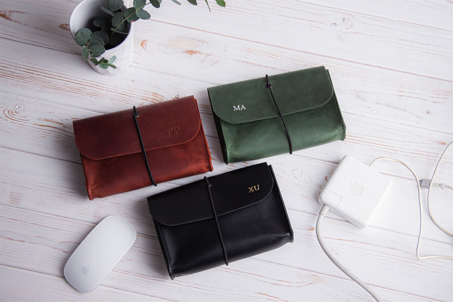 Genuine Leather MacBook Mouse  - مراجعة Tech Accessories Travel وسعره