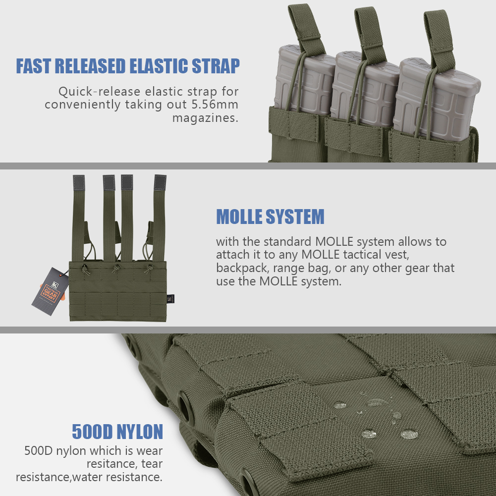 KRYDEX Tactical 5.56 MOLLE Mag - مراجعة Tech Accessories Pouch وسعره